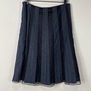 Y2K Old Navy Mesh Panel Skirt Whimsy Goth Lolita Visual Kei Dark Coquette 2